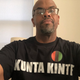 Sexy model in Kunte Kinte t-shirt, $19.99